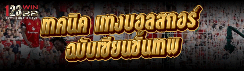 เทคนิค แทงบอลสกอร์ ฉบับเซียนขั้นเทพ