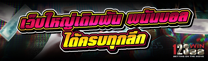 เว็บใหญ่เดิมพัน พนันบอล ได้ครบทุกลีก